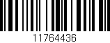Código de barras (EAN, GTIN, SKU, ISBN): '11764436'