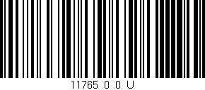 Código de barras (EAN, GTIN, SKU, ISBN): '11765_0_0_U'