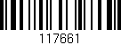 Código de barras (EAN, GTIN, SKU, ISBN): '117661'