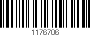 Código de barras (EAN, GTIN, SKU, ISBN): '1176706'