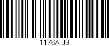 Código de barras (EAN, GTIN, SKU, ISBN): '1176A.09'