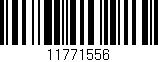 Código de barras (EAN, GTIN, SKU, ISBN): '11771556'