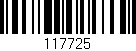 Código de barras (EAN, GTIN, SKU, ISBN): '117725'