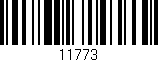 Código de barras (EAN, GTIN, SKU, ISBN): '11773'