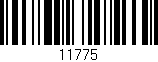 Código de barras (EAN, GTIN, SKU, ISBN): '11775'