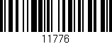 Código de barras (EAN, GTIN, SKU, ISBN): '11776'