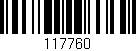 Código de barras (EAN, GTIN, SKU, ISBN): '117760'