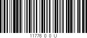 Código de barras (EAN, GTIN, SKU, ISBN): '11776_0_0_U'