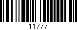 Código de barras (EAN, GTIN, SKU, ISBN): '11777'