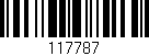 Código de barras (EAN, GTIN, SKU, ISBN): '117787'