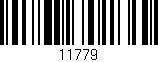 Código de barras (EAN, GTIN, SKU, ISBN): '11779'