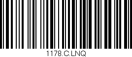 Código de barras (EAN, GTIN, SKU, ISBN): '1178.C.LNQ'