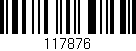Código de barras (EAN, GTIN, SKU, ISBN): '117876'