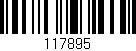 Código de barras (EAN, GTIN, SKU, ISBN): '117895'