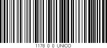 Código de barras (EAN, GTIN, SKU, ISBN): '1178_0_0_UNICO'