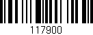 Código de barras (EAN, GTIN, SKU, ISBN): '117900'