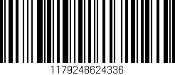 Código de barras (EAN, GTIN, SKU, ISBN): '1179248624336'