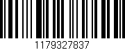 Código de barras (EAN, GTIN, SKU, ISBN): '1179327837'