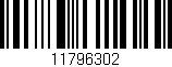 Código de barras (EAN, GTIN, SKU, ISBN): '11796302'