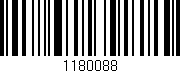 Código de barras (EAN, GTIN, SKU, ISBN): '1180088'