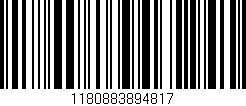 Código de barras (EAN, GTIN, SKU, ISBN): '1180883894817'