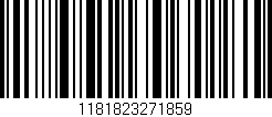 Código de barras (EAN, GTIN, SKU, ISBN): '1181823271859'