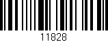 Código de barras (EAN, GTIN, SKU, ISBN): '11828'