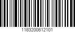 Código de barras (EAN, GTIN, SKU, ISBN): '1183200612101'