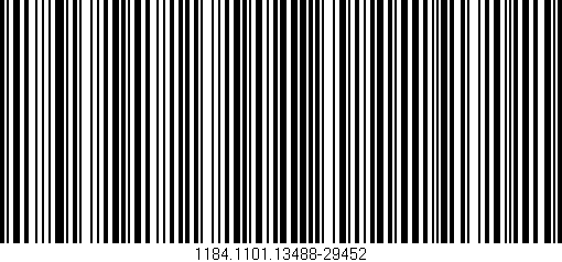 Código de barras (EAN, GTIN, SKU, ISBN): '1184.1101.13488-29452'