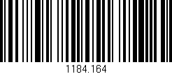 Código de barras (EAN, GTIN, SKU, ISBN): '1184.164'