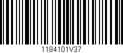 Código de barras (EAN, GTIN, SKU, ISBN): '1184101V37'