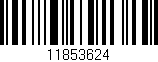 Código de barras (EAN, GTIN, SKU, ISBN): '11853624'