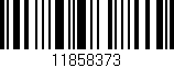 Código de barras (EAN, GTIN, SKU, ISBN): '11858373'