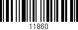 Código de barras (EAN, GTIN, SKU, ISBN): '11860'