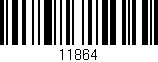 Código de barras (EAN, GTIN, SKU, ISBN): '11864'