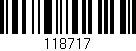 Código de barras (EAN, GTIN, SKU, ISBN): '118717'