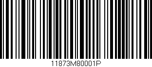 Código de barras (EAN, GTIN, SKU, ISBN): '11873M80001P'