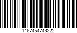 Código de barras (EAN, GTIN, SKU, ISBN): '1187454746322'