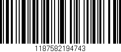 Código de barras (EAN, GTIN, SKU, ISBN): '1187582194743'