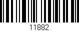 Código de barras (EAN, GTIN, SKU, ISBN): '11882'
