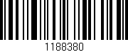 Código de barras (EAN, GTIN, SKU, ISBN): '1188380'