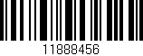 Código de barras (EAN, GTIN, SKU, ISBN): '11888456'