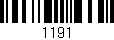 Código de barras (EAN, GTIN, SKU, ISBN): '1191'