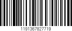 Código de barras (EAN, GTIN, SKU, ISBN): '1191367827719'