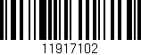 Código de barras (EAN, GTIN, SKU, ISBN): '11917102'