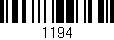 Código de barras (EAN, GTIN, SKU, ISBN): '1194'