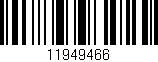 Código de barras (EAN, GTIN, SKU, ISBN): '11949466'
