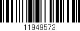 Código de barras (EAN, GTIN, SKU, ISBN): '11949573'