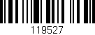 Código de barras (EAN, GTIN, SKU, ISBN): '119527'