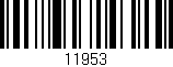 Código de barras (EAN, GTIN, SKU, ISBN): '11953'